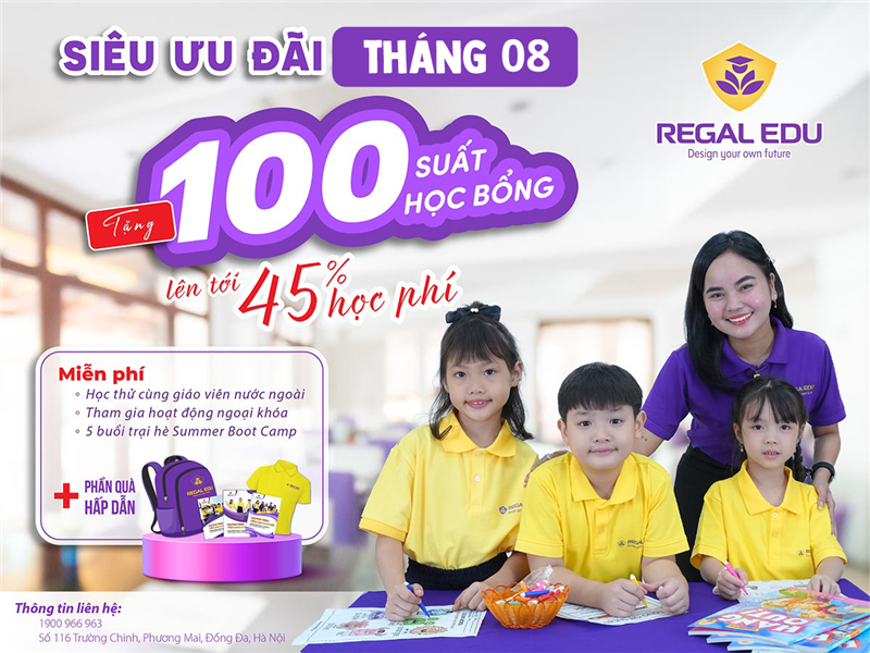 ƯU ĐÃI KHÓA HỌC TIẾNG ANH THÁNG 8: NHẬN NGAY HỌC BỔNG LÊN TỚI 45% HỌC PHÍ