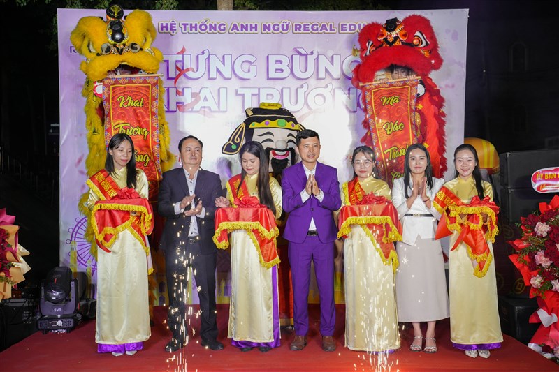 REGAL EDU THIỆU HÓA CHÍNH THỨC KHAI TRƯƠNG