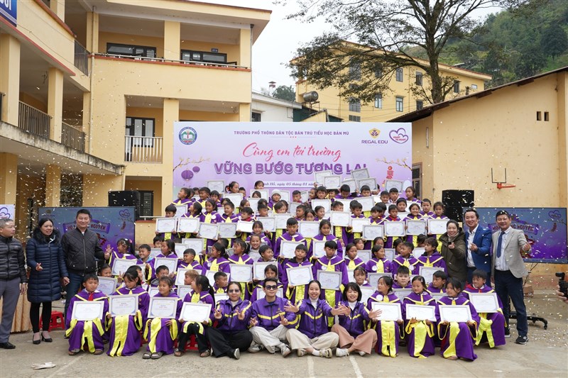 REGAL EDU HOÀN THÀNH CHƯƠNG TRÌNH THIỆN NGUYỆN “CÙNG EM ĐẾN TRƯỜNG – VỮNG BƯỚC TƯƠNG LAI: MÙA 2"