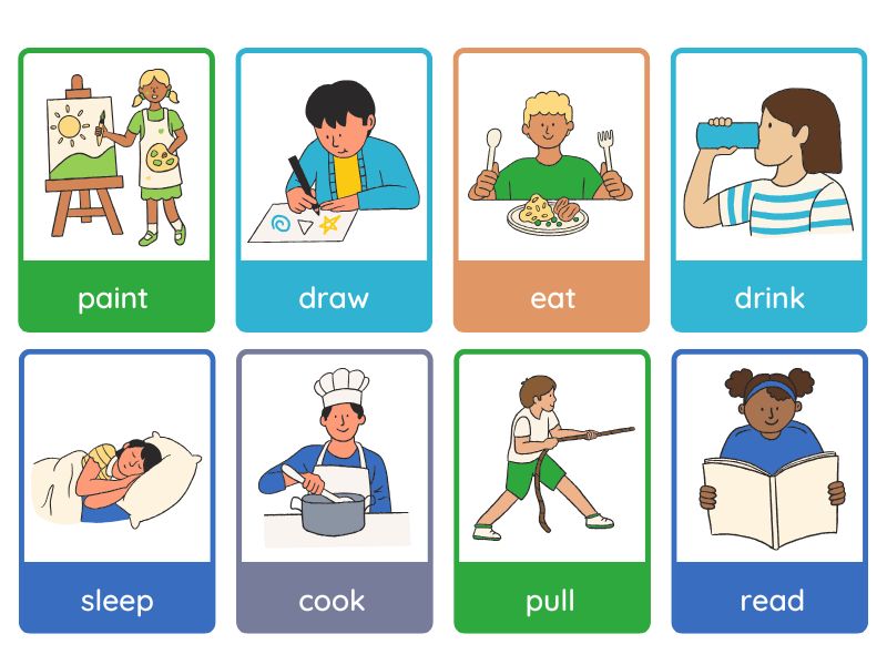 Tiếng Anh về các hoạt động thường ngày