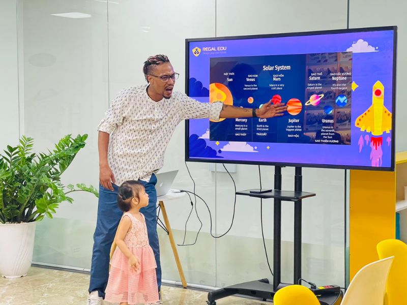 Cơ sở vật chất lớp học tiếng anh cho trẻ em